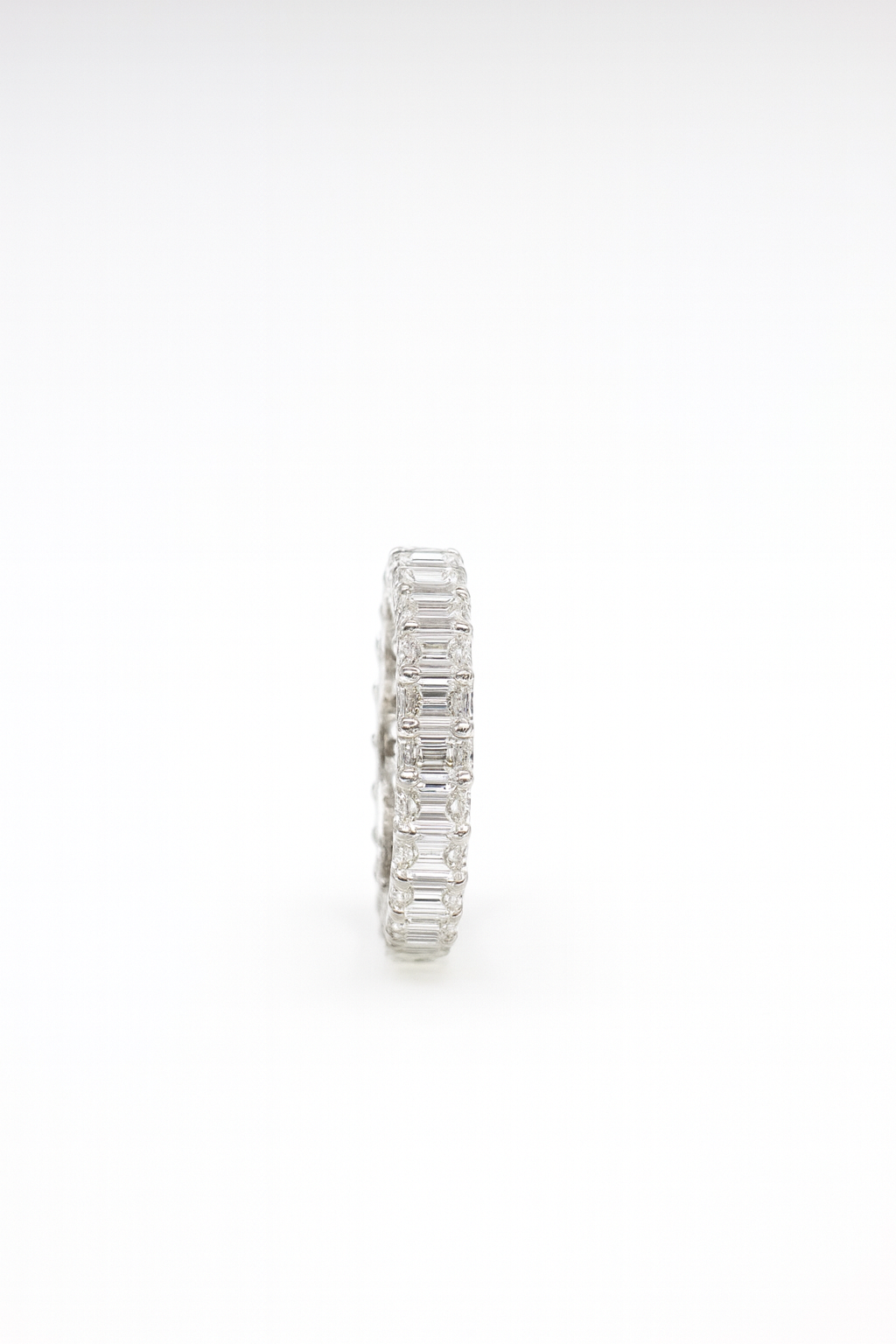 EternaGlow Eternity Ring | 14K White Gold (US Size 7)