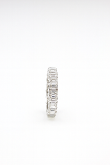 EternaGlow Eternity Ring | 14K White Gold (US Size 7)