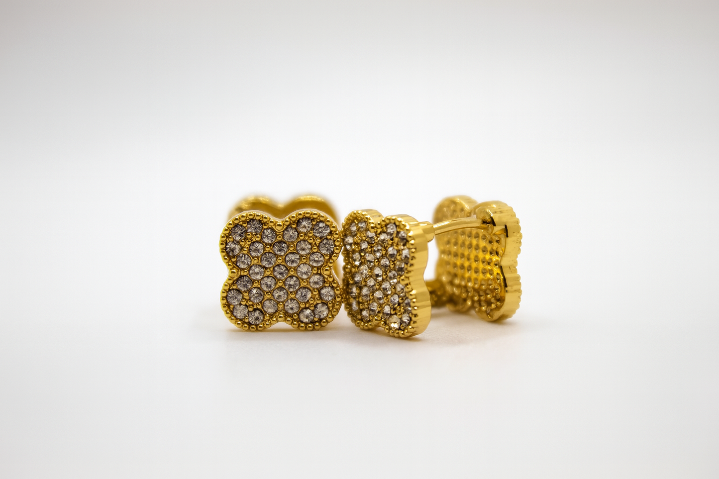Reversible Clover Stud Earrings